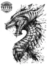 tatouage-ephemere-dragon-protecteur-art-corporel-temporary-tattoo