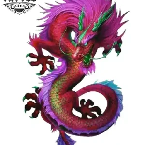 tatouage-ephemere-dragon-rose-temporaire-longue-duree tatouage-ephemere-dragon-rose-temporaire-longue-duree