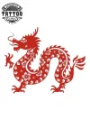 tatouage-ephemere-dragon-rouge-imposant-vibrant