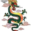 tatouage dragon tatouage éphémère dragon traditionnel japonais art temporaire oriental tatouage dragon tatouage éphémère dragon traditionnel japonais art temporaire oriental