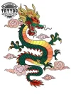 tatouage dragon tatouage éphémère dragon traditionnel japonais art temporaire oriental tatouage dragon tatouage éphémère dragon traditionnel japonais art temporaire oriental