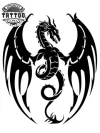tatouage-ephemere-dragon-tribal-design-temporaire-longue-duree tatouage-ephemere-dragon-tribal-design-temporaire-longue-duree