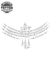 tatouage-thailandais-ephemere-ecriture-thai-traditionnelle