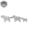 tatouage ELEPHANT ephemere elegant tatouage ELEPHANT ephemere elegant