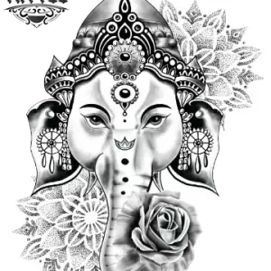 tatouage-elephant-ephemere-elegant-pour-jambes-courtes tatouage-elephant-ephemere-elegant-pour-jambes-courtes