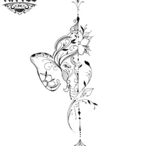 tatouage-elephant-ephemere-element-elegant tatouage-elephant-ephemere-element-elegant