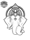 tatouage-elephant-tatouage-ephemere-elegant-hindou-element-spirituel tatouage-elephant-tatouage-ephemere-elegant-hindou-element-spirituel
