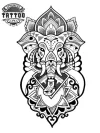 tatouage-manchette-ephemere-elephant tatouage-manchette-ephemere-elephant