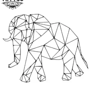 tatouage-ephemere-origami-elephant-elegant tatouage-ephemere-origami-elephant-elegant