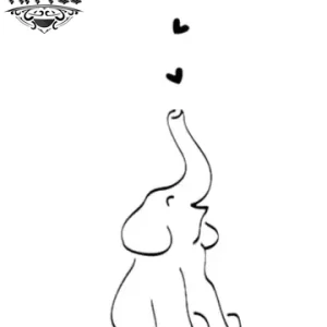 tatouage-ephemere-petit-elegant-elephant tatouage-ephemere-petit-elegant-elephant