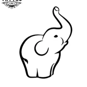 tatouage ephemere elegant elephant pour short tatouage ephemere elegant elephant pour short