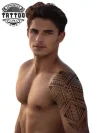 tatouage_epaule_style_polynesien_temporary_art tatouage_epaule_style_polynesien_temporary_art