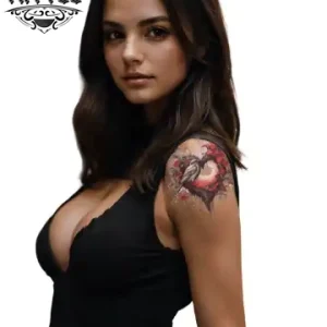 tatouage_ephemere_epaule_motif_coeur_design_temporaire_adhesif tatouage_ephemere_epaule_motif_coeur_design_temporaire_adhesif