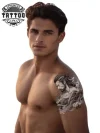 tatouage-ephemere-epaule-homme-tendance-moderne tatouage-ephemere-epaule-homme-tendance-moderne