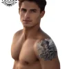 tatouage-ephemere-epaule-marin-style-nautique