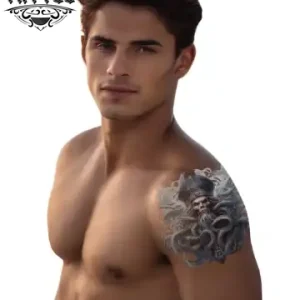 tatouage-ephemere-epaule-marin-style-nautique tatouage-ephemere-epaule-marin-style-nautique