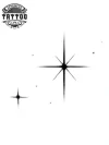 tatouage-ephemere-etoile-nord-design-etoile-unique-tatouage-etoile