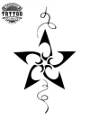 tatouage-ephemere-etoile-fleur-design-unique