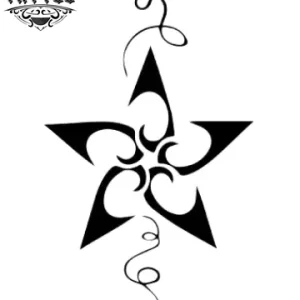 tatouage-ephemere-etoile-fleur-design-unique tatouage-ephemere-etoile-fleur-design-unique