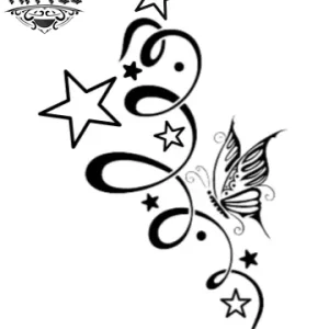 tatouage-ephemere-etoile-papillon-design-unique-temporaire tatouage-ephemere-etoile-papillon-design-unique-temporaire