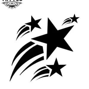 tatouage-ephemere-etoile-filante-design-astrologique-tatouage-etoile tatouage-ephemere-etoile-filante-design-astrologique-tatouage-etoile