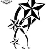 tatouage-ephemere-etoile-noir-blanc-design