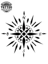 tatouage-ephemere-etoile-rose-des-vents-design-nautique-style-unique tatouage-ephemere-etoile-rose-des-vents-design-nautique-style-unique