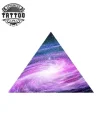 Tatouage Éphémère Design Unique Étoile Triangle Tatouage Éphémère Design Unique Étoile Triangle