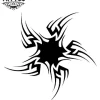 tatouage-ephemere-etoile-tribal-homme-tatouage-ETOILE