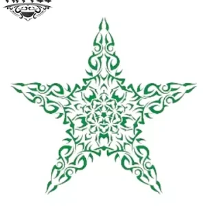 tatouage-ephemere-etoile-verte-design-douce-elegante tatouage-ephemere-etoile-verte-design-douce-elegante