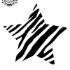 tatouage-ephemere-etoile-zebre-design-unique
