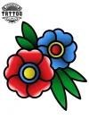 tatouage_fleur_ephemere_cinq_petales_design_floral_temporaire tatouage_fleur_ephemere_cinq_petales_design_floral_temporaire