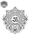 tatouage bouddhisme ephemere fleur de lotus spirituel