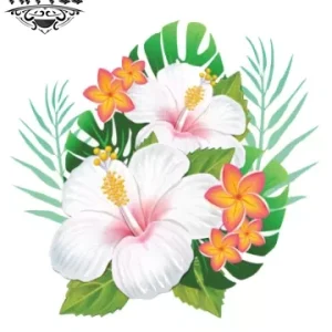 tatouage-fleur-hibiscus-ephemere-design-floral-temporaire tatouage-fleur-hibiscus-ephemere-design-floral-temporaire