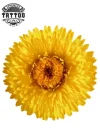 tatouage ephemere fleur immortelle durable et elegant