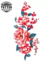 tatouage fleur éphémère japonais art floral temporaire peau tatouage fleur éphémère japonais art floral temporaire peau