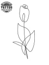 tatouage-fleur-ephemere-ligne-design-elegant-subtil tatouage-fleur-ephemere-ligne-design-elegant-subtil