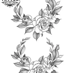 tatouage ephemere fleur de lune mystique tatouage FLEUR tatouage ephemere fleur de lune mystique tatouage FLEUR