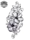 tatouage-fleur-lys-tatouage-ephemere-temporaire
