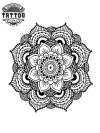 tatouage-fleur-ephemere-mandala-hypnotique