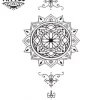 tatouage-fleur-ephemere-mandala-floral-elegant tatouage-fleur-ephemere-mandala-floral-elegant