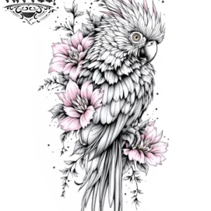 tatouage-fleur-ephemere-oiseau-elegant-style-floral-naturel tatouage-fleur-ephemere-oiseau-elegant-style-floral-naturel