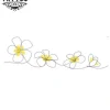 tatouage fleur Orchidée éphémère art corporel élégant tatouage fleur Orchidée éphémère art corporel élégant