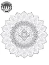 tatouage-fleur-ephemere-rosace-elegant-design