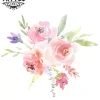tatouage éphémère fleur design floral minimaliste sans contour tatouage éphémère fleur design floral minimaliste sans contour