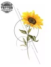 tatouage ephemere fleur de souci tendance peau temporaire tatouage ephemere fleur de souci tendance peau temporaire