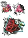tatouage-fleur-triangle-design-floral-temporaire tatouage-fleur-triangle-design-floral-temporaire
