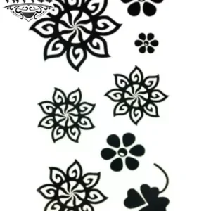 tatouage-fleur-ephemere-tribal-art-corporel-pour-tous tatouage-fleur-ephemere-tribal-art-corporel-pour-tous