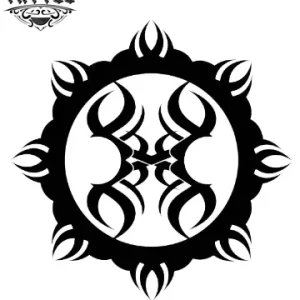 tatouage-fleur-viking-ephemere-design-unique-original tatouage-fleur-viking-ephemere-design-unique-original