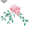 tatouage FLEUR ephemere watercolor artistique tatouage FLEUR ephemere watercolor artistique